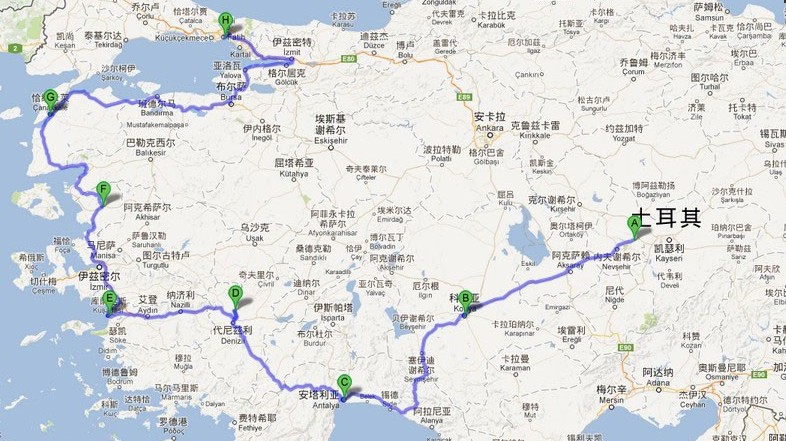 浪漫愛琴海橫跨歐亞自駕之旅